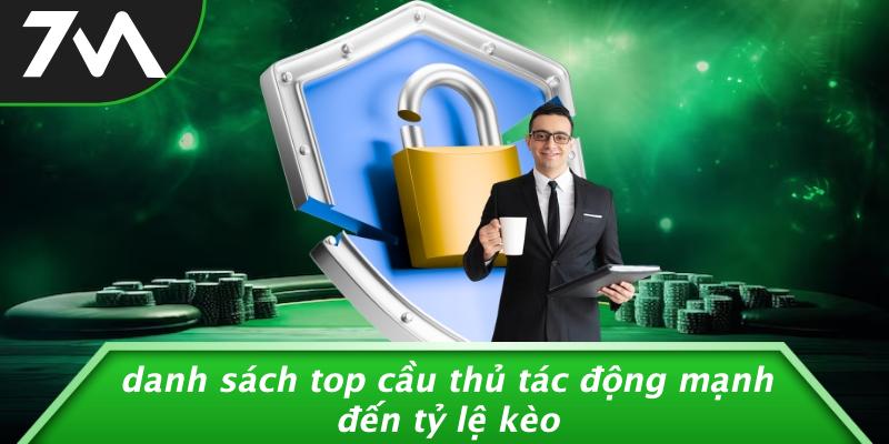 Danh Sách Top Cầu Thủ Tác Động Mạnh Đến Tỷ Lệ Kèo